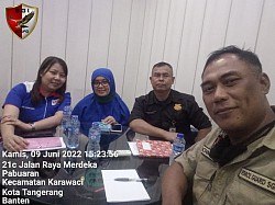 Bersama manajemen TIKI Tangerang